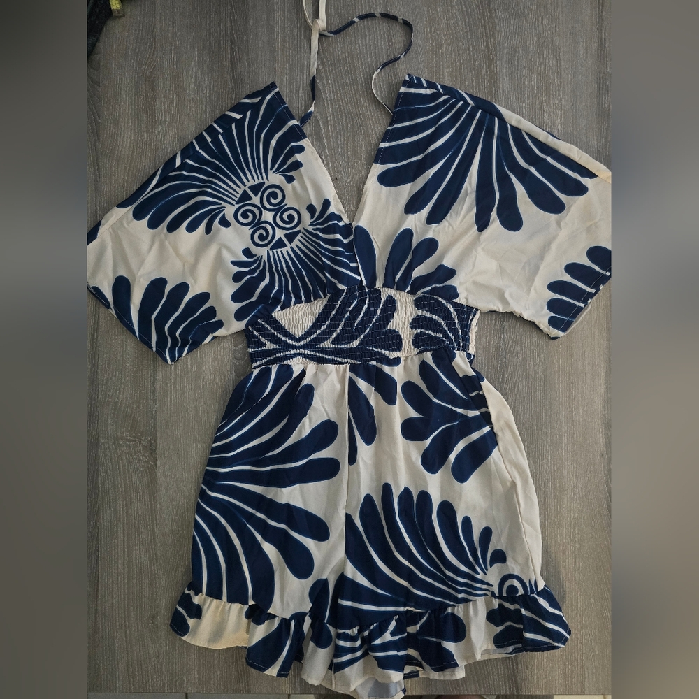 V Neck Romper